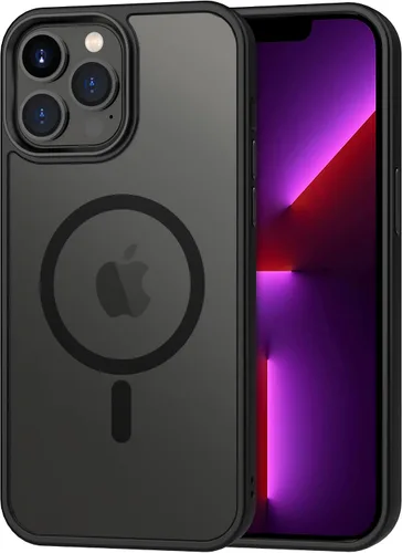 Miniatura 23 de CACOE Funda magnética para iPhone 12 y iPhone 12 Pro de 6.1 pulgadas - Compatible con MagSafe y soporte magnético para teléfono en el automóvil,
