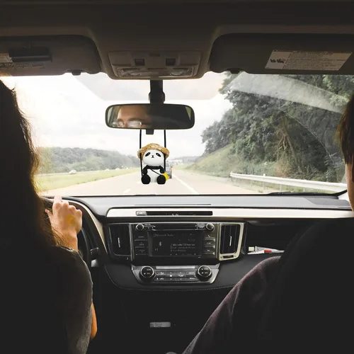 Miniatura 7 de Adorno de Coche con Forma de Cachorrito para Espejo Retrovisor Adorno Colgante para el Interior del Vehículo para Espejo Retrovisor Jardinería