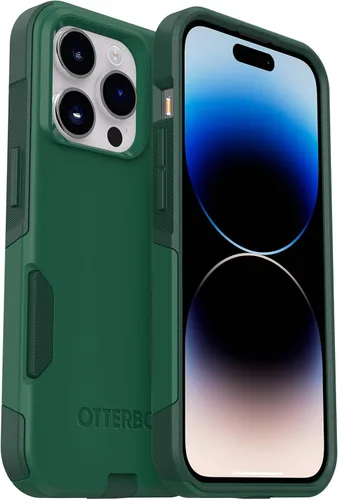 Miniatura 8 de OtterBox Commuter Series - Funda para iPhone 14 Pro (solamente), embalaje no minorista, color negro