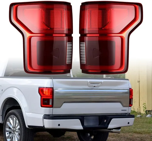 Astra Depot Juego de luces traseras de freno de marcha atrás, compatible con Ford F150 2018-2020 con punto ciego XL XLT Raptor Lariat King Ranch