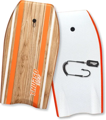 THURSO SURF Quill 42'' Tabla de bodyboard ligera y duradera con núcleo EPS, cubierta IXPE, base pulida de HDPE, puntal FRP, cola crescent, doble