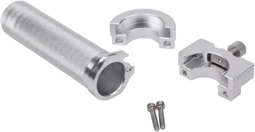 Miniatura 5 de 25MM motocicleta giro rápido giro acelerador combustible aceite manillar agarre acelerador para Harley 883 1200 CNC aleación de aluminio