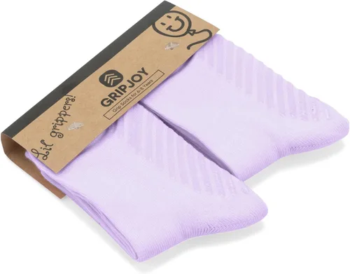 Miniatura 11 de Gripjoy Toddler Socks with Grippers, Non-Slip for Kids, Enhanced Stability, Comfortable Cotton - 4 Pairs