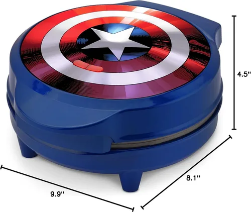 Miniatura 6 de Marvel MVA-278 Captain America Shield Waflera, azul, Captain America, Azul