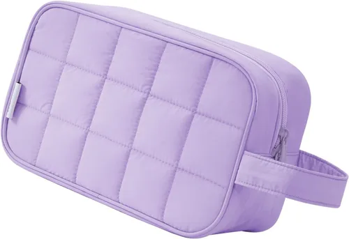 Miniatura 15 de Narwey Neceser de viaje para mujer, kit de viaje Dopp para hombre, bolsa de viaje para artículos de tocador, bolsa de cosméticos, bolsa de A-Negro
