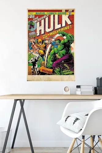 Miniatura 4 de 24x36 Marvel Comics Wolverine - Póster de pared con cubierta, 36 pulgadas de largo x 24 pulgadas de ancho, versión sin marco
