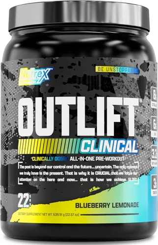Miniatura 9 de Nutrex Outlift Polvo de Pre-entrenamiento - Pre-entrenamiento Dosificado Clínicamente con Creatina, Citrulina y EAAs - Ponche de Frutas de Sabor