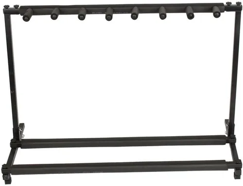 Miniatura 7 de Soporte de estante triple plegable para bajo de guitarra múltiple para 7
