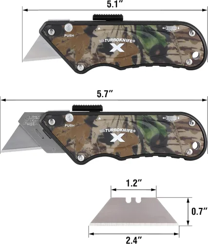 Miniatura 3 de Olympia Tools 33-130 Camo Turbo x Cuchillo