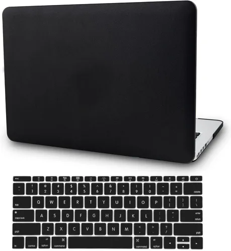 Miniatura 17 de KECC funda para MacBook con cubierta para teclado, 2 piezas Negro mate