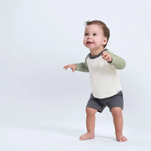 Miniatura 6 de Gerber Paquete de 3 pantalones cortos de punto sin cordones para bebé niño