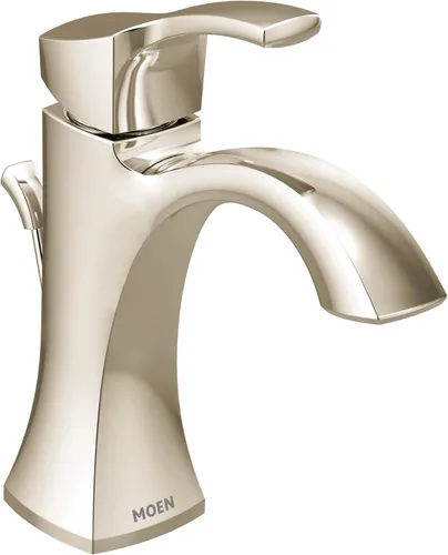 Miniatura 12 de Moen Voss – Grifo monomando de un solo agujero para lavabo de baño, cromado, con placa de cubierta opcional, 6903