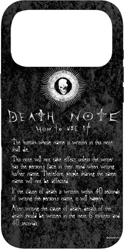Miniatura 22 de Funda para iPhone 12/12 Pro Death Note Cómo usarlo