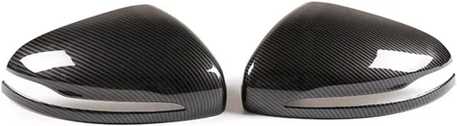 Nuevas fundas protectoras para espejos laterales compatibles con Mercedes Benz GLE W167 2020-2023 GLE300 GLE350 GLE400 GLE450 GLE580 (negro)