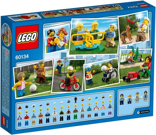 Miniatura 7 de Juego de construcción de LEGO City, diversión en el parque, pack con personas de la ciudad, 60134, 1 unidad