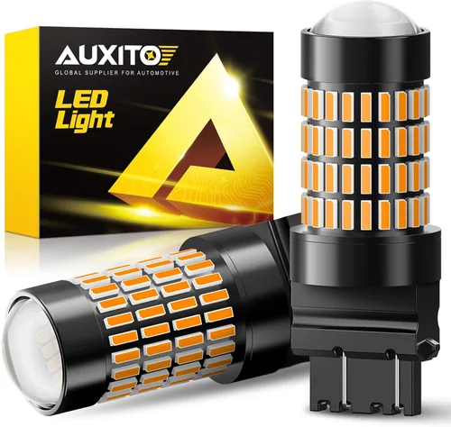 Miniatura 17 de AUXITO Bombilla LED 1157 blanca, superbrillante 2057 2357 7528 BAY15D, bombillas LED para respaldo, señal inversa, intermitente, estacionamiento