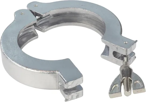 Miniatura 3 de HFS (R) 2 unids/paquete, KF-16 (NW-16) Juego de abrazaderas de vacío de aluminio, abrazadera de tuerca de ala rápida y anillo de centrado, con junta