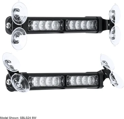 Miniatura 4 de LAMPHUS SolarBlast SBLS104 barra de luces LED de alerta de emergencia e indicación de tránsito, 47 pulgadas, 40 W - ÁMBAR AZUL, ámbar / blanco