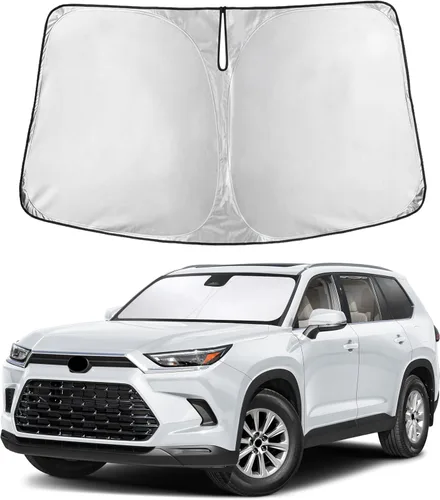 Miniatura 67 de Autovir Parasol para parabrisas Rivian R1S 2022-2024 2025 2026, parasol para ventana delantera, protección UV, bloqueador de calor, accesorios