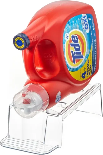 Miniatura 5 de iDesign Soporte para Detergente de Lavandería, Soporte para Detergente Líquido para Organización del Cuarto de Lavado, Transparente