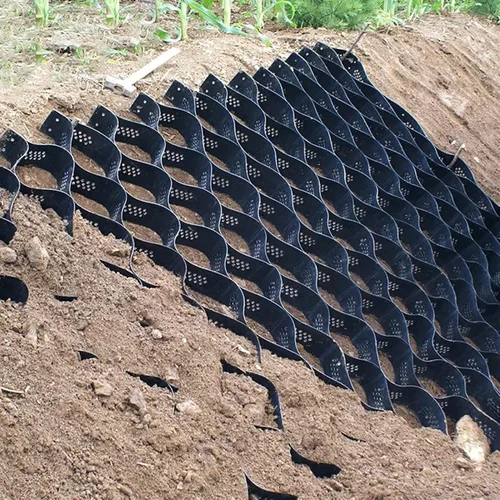 Miniatura 11 de Estabilizador de rejilla de tierra para aceras de 3 x 3 pies, 2 pulgadas para grava/cemento/arena, pavimentadora de rejilla geográfica cortable