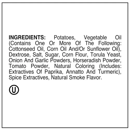 Miniatura 3 de Utz Papas fritas para barbacoa, 1 onza (paquete de 60), papas fritas crujientes hechas de papas frescas, aperitivos individuales crujientes