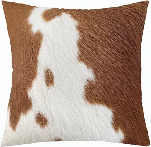 Miniatura 9 de Funda de almohada de caballo, funda de cojín rústica de vaquero occidental para decoración del hogar, sala de estar, reversible, retro, caballo