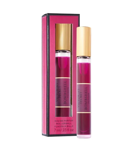 Miniatura 7 de Victoria's Secret Bombshell Seduction Eau de Parfum Rollerball, notas de peonía blanca, salvia y almizcle de terciopelo, tamaño de viaje, mini