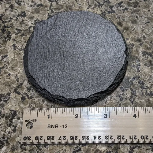 Miniatura 4 de Rustic Slate Coasters Set of 6, Round 4" with South Carolina 'Home Sweet Home' Design, for Holidays, Birthdays, Housewarming, She-Shed, Man Cave