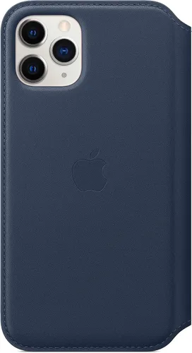 Miniatura 2 de Apple Folio de cuero (para iPhone 11 Pro) - Deep Sea Blue