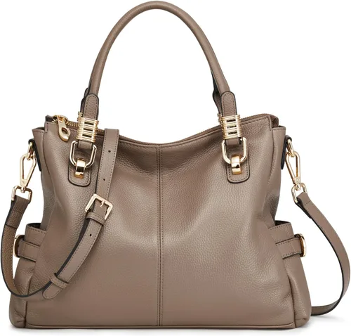 Miniatura 28 de Kattee Cartera bandolera estilo urbano de cuero para mujer
