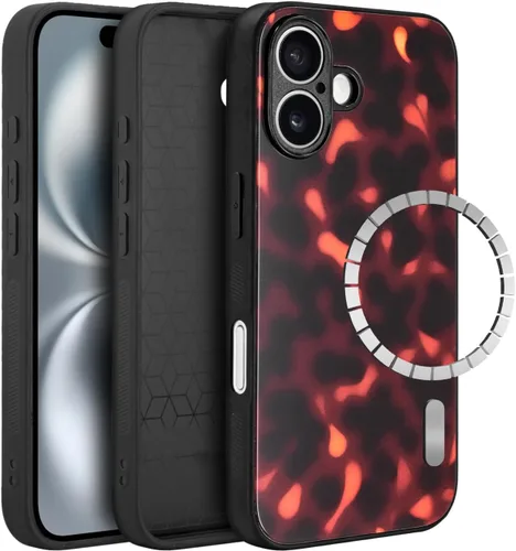 Miniatura 27 de Funda para iPhone 17 Pro, [Compatible con Magsafe] [Protección Completa de la Cámara], Cubierta Protectora Antichoque de Tortuga para Mujeres, Funda