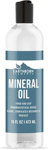 Miniatura 8 de Earthborn Elements Aceite mineral (1 cuarto de galón) de calidad alimentaria, puro y no diluido transparente