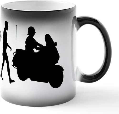 CafePress Traffic Cop Taza mágica de cerámica, taza de té, 11 onzas