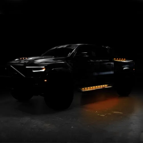 Miniatura 6 de Armordillo FX - Estribos LED secuenciales compatibles con Jeep Wrangler 2018-2023, Jeep Wrangler 4xe 2021-2023, modelo de 4 puertas, cuerpo JL