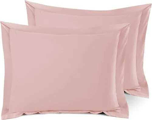Miniatura 50 de Nestl Juego de 2 fundas tipo sham de almohada suaves - Fundas de almohada de microfibra de doble cepillado - Fundas de almohada de cama premium