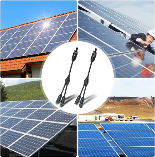 Miniatura 8 de ELFCULB 1 par de conectores de panel solar, 1 pie de cable adaptador paralelo de rama en Y, 1 macho a 2 hembras (M/FF) y 1 hembra a 2 machos (F/MM)