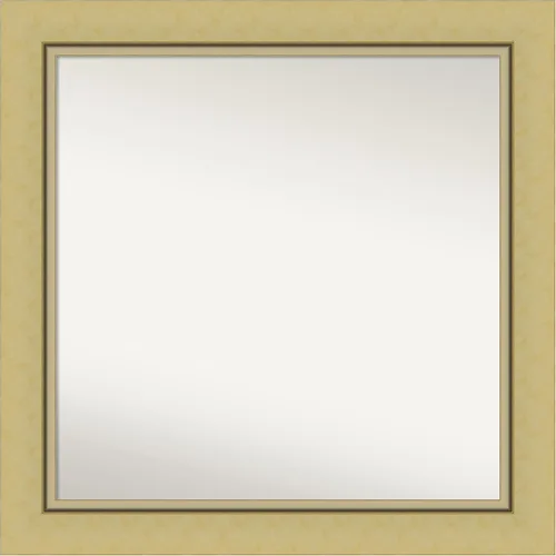 Miniatura 51 de Amanti Art Landon Gold Espejo de baño, espejo de pared o espejo de tocador de baño sobre el fregadero (26.25 x 26.25 pulgadas) Espejo no biselado