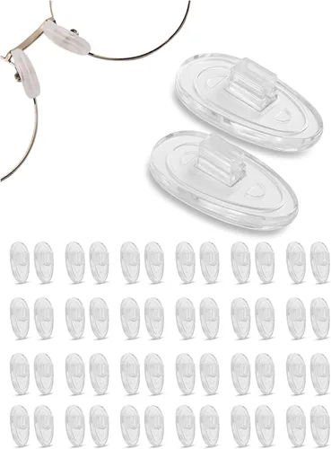 Miniatura 18 de SPORTS WORLD VISION Almohadillas para la nariz para gafas, almohadillas de nariz de silicona suave en forma de A de alta calidad para gafas 2 pairs