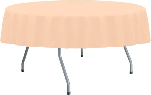Miniatura 3 de Ultimate Textile Cotton-Feel - Mantel redondo de comedor fino de 72 pulgadas, color verde militar