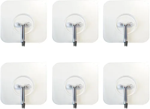 Ganchos adhesivos de pared para colgar sombreros, ganchos para llaves, ganchos para colgar abrigos, ganchos para montaje en pared, ganchos de ducha,