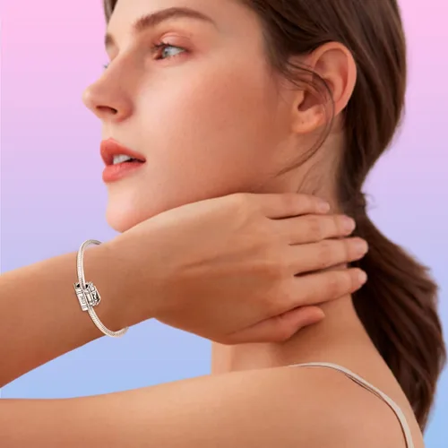 Miniatura 5 de LAZIAO Jewelry Cartoon Charm 925 Sterling Silver for Bracelets Mothers Day Birthday Halloween Christmas Jewelry Gift