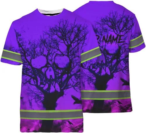Miniatura 12 de Maddly Colección de ropa de trabajo de alta visibilidad con bandera de EE. UU. personalizada con nombre para trabajadores, corredores, camioneros