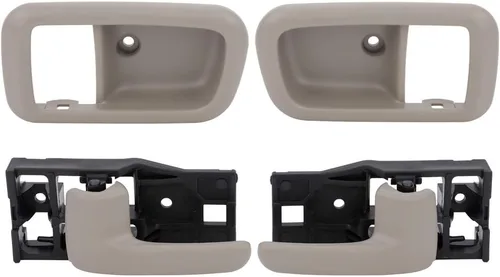 OCPTY Manijas interiores y traseras del conductor izquierdo del pasajero del lado derecho de repuesto para Toyota Tundra 2000-2006 para Toyota