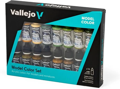 Miniatura 3 de Vallejo Juego de pinturas N.° 9 de las Fuerzas Aliadas de la Segunda Guerra Mundial, 0.6 fl oz