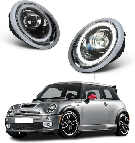 Miniatura 12 de Archaic Luces traseras compatibles con Mini Hatch R50 R53 2001-06 [One D,Cooper S, Cooper] y Mini Cabrio R52 2004-08 [Cooper S, One], con animación