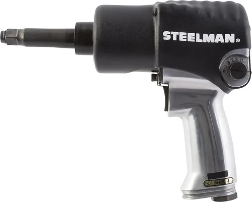 Miniatura 3 de STEELMAN Llave de impacto resistente de 102-4 1/2 pulgadas con yunque de 2 pulgadas martillo gemelo