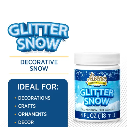 Miniatura 2 de Aleene's Nieve con Purpurina 4 oz
