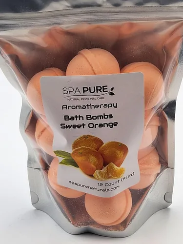 Miniatura 7 de Bombas de baño de aceite esencial, fabricadas en Estados Unidos con leche de coco y manteca de karité, para un lujoso baño de spa en casa