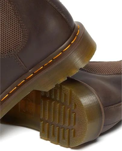 Miniatura 8 de Dr. Martens Botas Chelsea unisex, color marrón oscuro Crazy Horse, 9 US para hombre